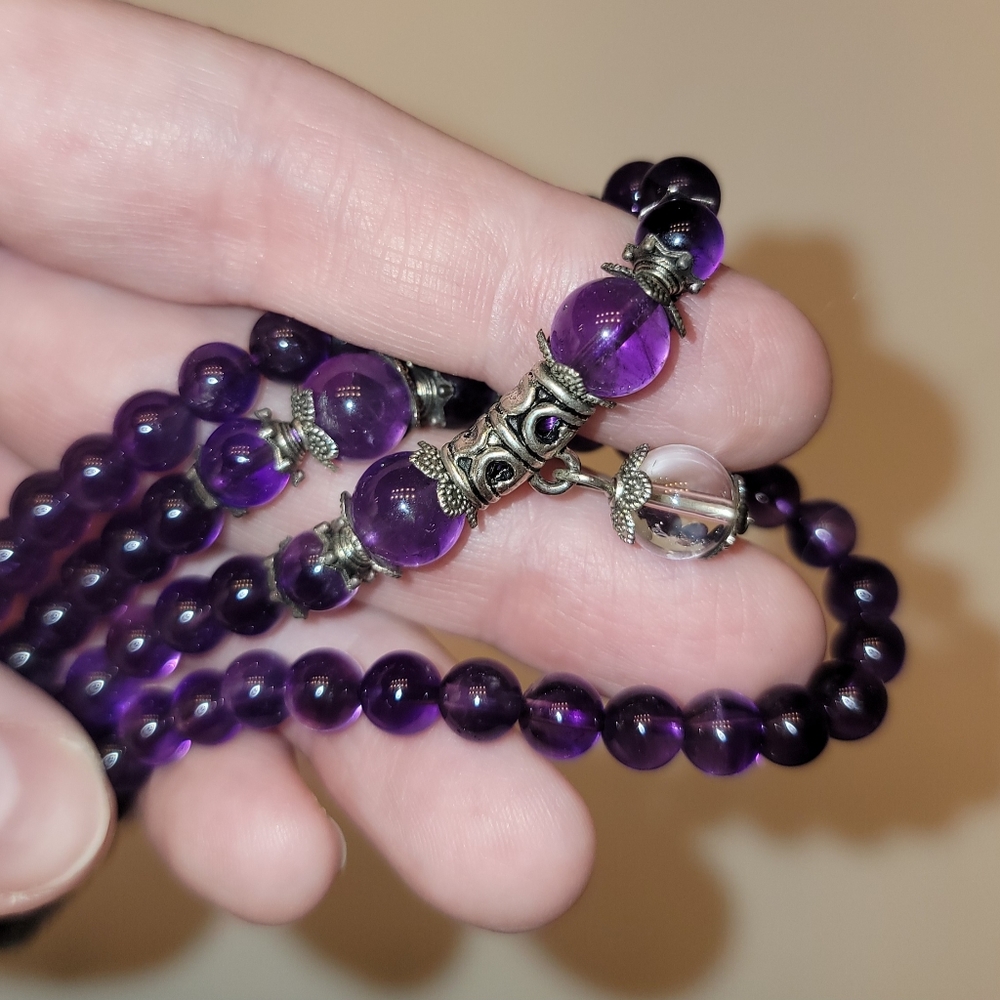 Amethyst Mala